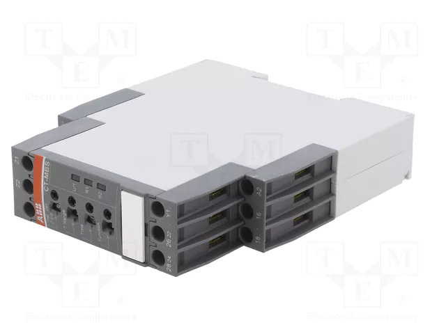 ABB CT-MBS.22S Relé de tiempo DPDT 24-240VAC/24-48VDC