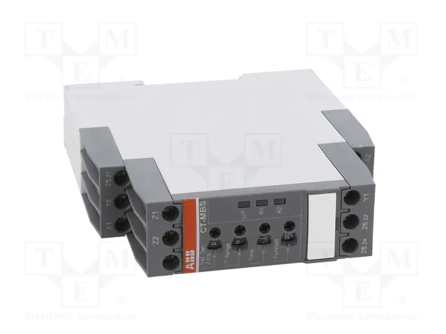 ABB CT-MBS.22S Relé de tiempo DPDT 24-240VAC/24-48VDC