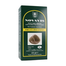 Novavis 8C Rubio Claro Ceniza Tinte Vegetal 130ml