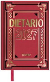 DOHE AGENDAS Dietario Octavo 2027 Rojo 11,5x16,5cm