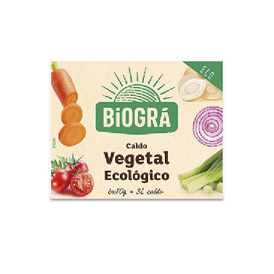 Biográ Caldo Vegetal Bio 6 cubitos Biográ Caldo Vegetal Bio 6 cubitos
