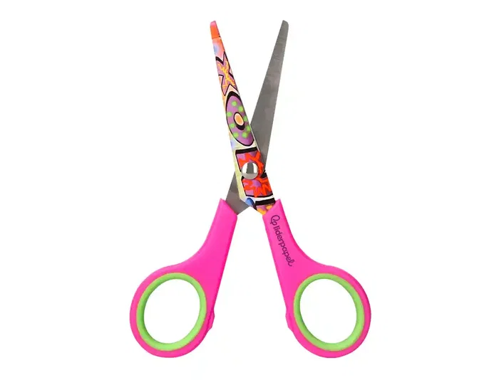 Liderpapel hip hop Tijera 14 cm Acero Inoxidable Punta Redonda para Hogar y Oficina Liderpapel hip hop Tijera 14 cm Acero Inoxidable Punta Redonda para Hogar y Oficina