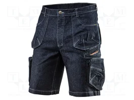 NEO TOOLS Pantalones cortos protectores Denim Azul Marino XL