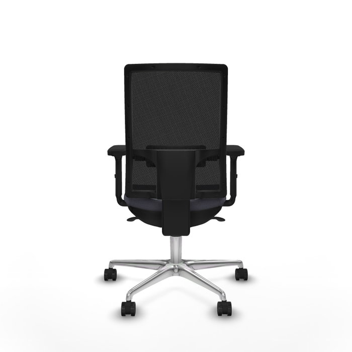 PIQUERAS Y CRESPO Silla de oficina Horna con mecanismo Sincro Gris oscuro y Negro PIQUERAS Y CRESPO Silla de oficina Horna con mecanismo Sincro Gris oscuro y Negro