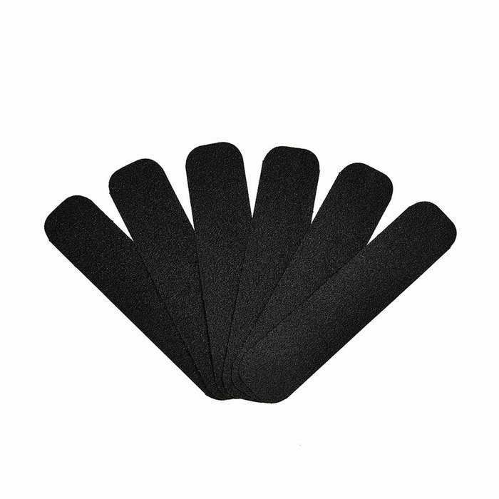 3M Tiras antideslizante para exterior negra 50 mm x 22,8 cm, 6 uds 3M Tiras antideslizante para exterior negra 50 mm x 22,8 cm, 6 uds