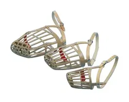 Kruuse Bozal Plástico Talla 6 para Beagle, Border Collie, Cocker Spaniel, Poodle, Welsh Terrier, Circunferencia 52,1 cm