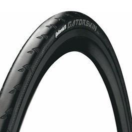 Continental Cubierta Gatorskin Black Edition 700x25C Plegable Negro 25-622, 245g