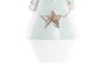 DKD Home Decor Figura Navidad Cascanueces Fantasia Verde Menta Blanco Resina 8x16x8 cm