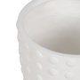 S/3 Maceteros Blanco Fibra de Magnesio 37 X 37 X 35,50 cm
