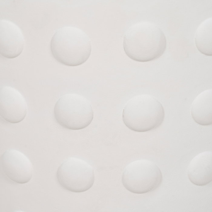 S/3 Maceteros Blanco Fibra de Magnesio 37 X 37 X 35,50 cm