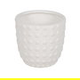 S/3 Maceteros Blanco Fibra de Magnesio 37 X 37 X 35,50 cm