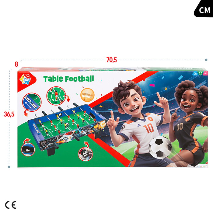 CB Games Futbolín de madera sobremesa 69x37x24 cm CB Games Futbolín de madera sobremesa 69x37x24 cm