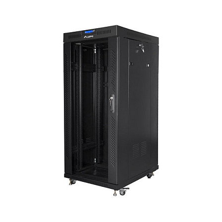 LANBERG FF01-8822-12BL Armario Rack Independiente 22U 800x800 Negro LANBERG FF01-8822-12BL Armario Rack Independiente 22U 800x800 Negro