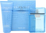Versace Man Eau Fraiche Set de Regalo 100ml EDT + 100ml Gel de Baño y de Ducha
