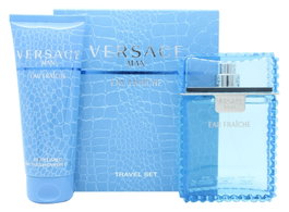 Versace Man Eau Fraiche Set de Regalo 100ml EDT + 100ml Gel de Baño y de Ducha
