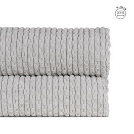 Colcha Gris claro 180 x 1 x 260 cm