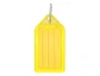 Q-connect Llavero Portaetiquetas Premium Color Amarillo Caja de 40 Unidades