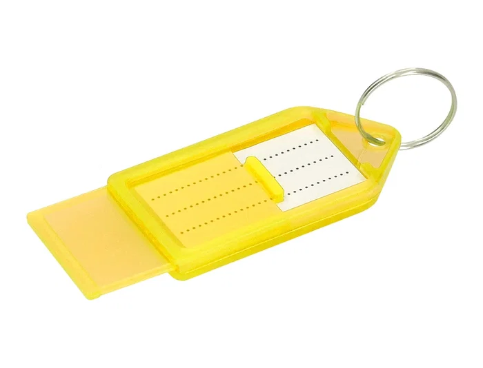 Q-connect Llavero Portaetiquetas Premium Color Amarillo Caja de 40 Unidades Q-connect Llavero Portaetiquetas Premium Color Amarillo Caja de 40 Unidades