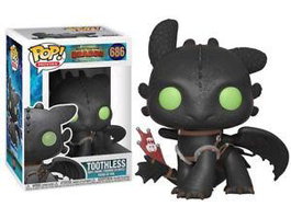 FUNKO Pop! Cómo entrenar a tu dragón 3 Desdentado (Toothless)