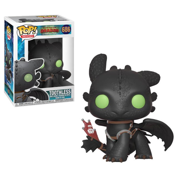 FUNKO Pop! Toothless de Cómo Entrenar a tu Dragón 3