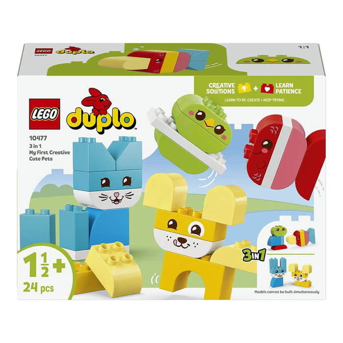 LEGO DUPLO Simpáticas Mascotas Creativas 3 en 1