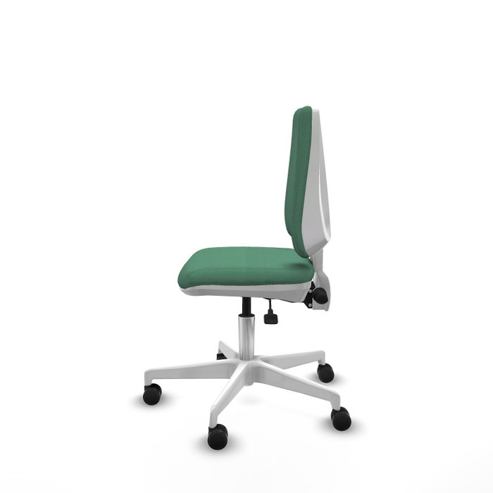 PIQUERAS Y CRESPO Silla de oficina Elche Verde esmeralda con mecanismo Asincro