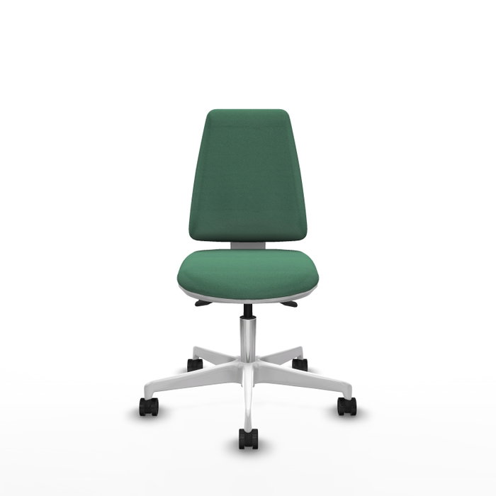 PIQUERAS Y CRESPO Silla de oficina Elche Verde esmeralda con mecanismo Asincro