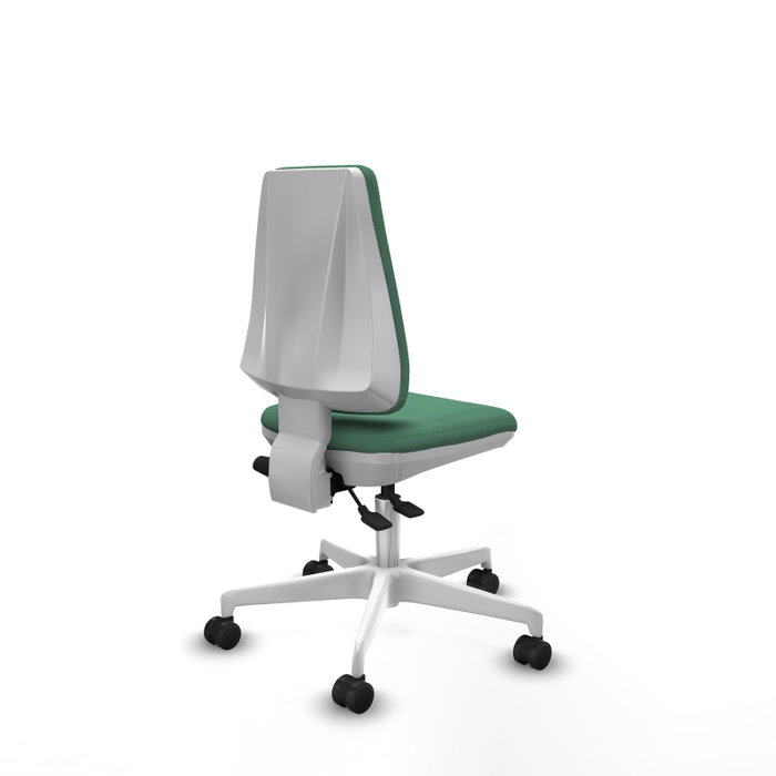 PIQUERAS Y CRESPO Silla de oficina Elche Verde esmeralda con mecanismo Asincro