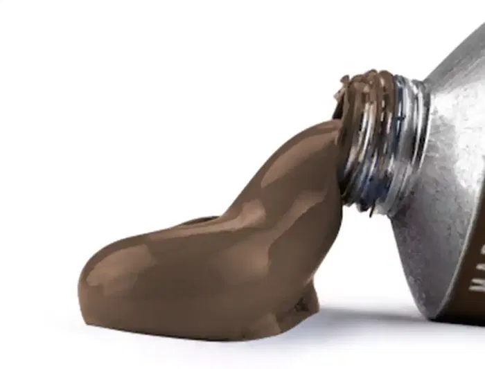 Liderpapel Pintura al Óleo Tubo de Aluminio 20 ml Marrón Oscuro