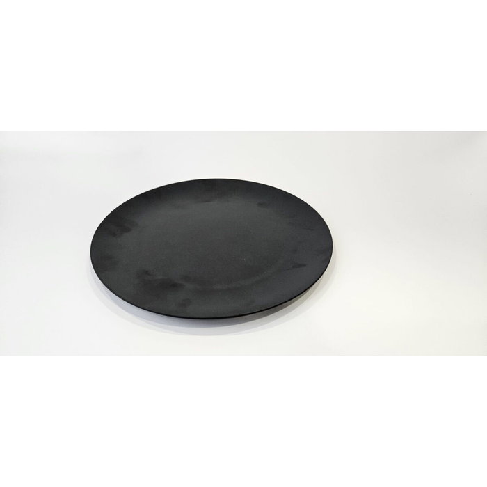 Plato Hondo La Mediterránea Negro 21 x 5,3 cm (24 Unidades)