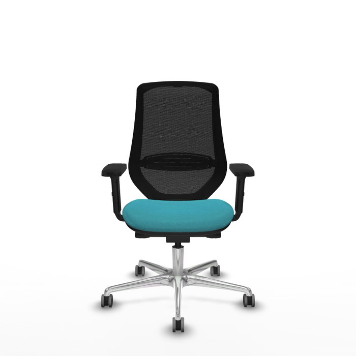 PIQUERAS Y CRESPO Silla de oficina Mardos con mecanismo Sincro/Traslack, Turquesa y Negro PIQUERAS Y CRESPO Silla de oficina Mardos con mecanismo Sincro/Traslack, Turquesa y Negro