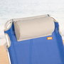 AKTIVE Pack de 2 sillas plegables de playa con asiento textil