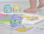 Kreul Set de 6 pinturas para dedos MUCKI Softie colores pastel de 150ml