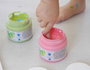 Kreul Set de 6 pinturas para dedos MUCKI Softie colores pastel de 150ml