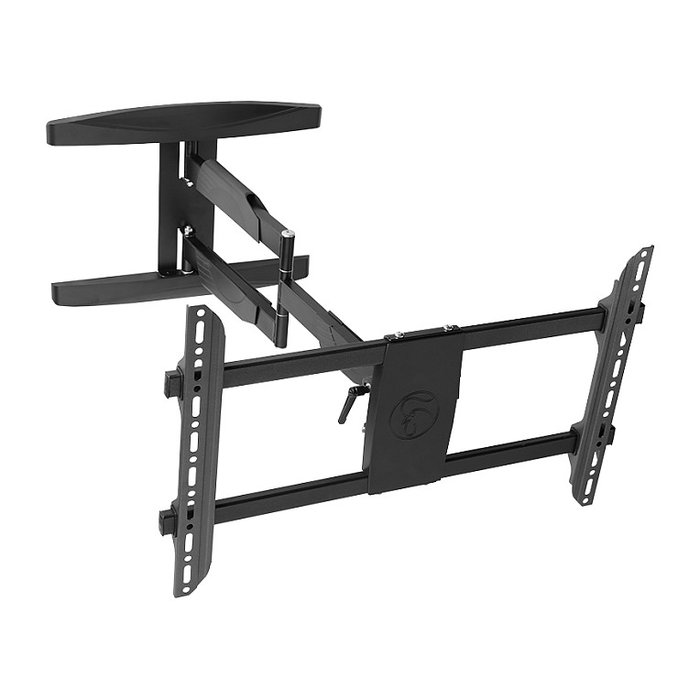 HAGOR BrackIT L Kit de Montaje en Pared para Monitor LCD, Bloqueable, Negro, Soporta Pantallas 32-55 Pulgadas (81.3-139.7 cm), 30 kg, 600x400 mm VESA, Inclinacion y Giro Ajustable