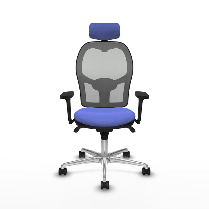 PIQUERAS Y CRESPO Silla de oficina Jorquera Azul claro y Gris PIQUERAS Y CRESPO Silla de oficina Jorquera Azul claro y Gris