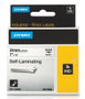 Dymo RHINO Cinta ID1-24 Negro sobre Blanco Autolaminado 24mm x 5,5m
