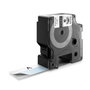 Dymo RHINO Cinta ID1-24 Negro sobre Blanco Autolaminado 24mm x 5,5m