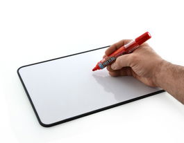 Pizarra Blanca Office Box A4 Doble Cara