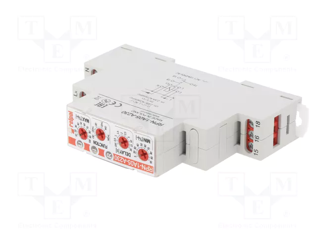 RELPOL RPN-1A05-A230 Relé de monitorización de corriente 230VAC