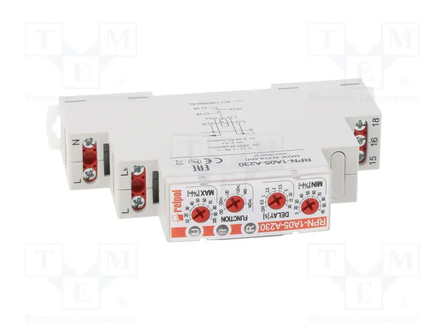 RELPOL RPN-1A05-A230 Relé de monitorización de corriente 230VAC