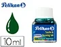 Pelikan Tinta china verde oscuro bote 10 ml para dibujar y pintar, indeleble y resistente