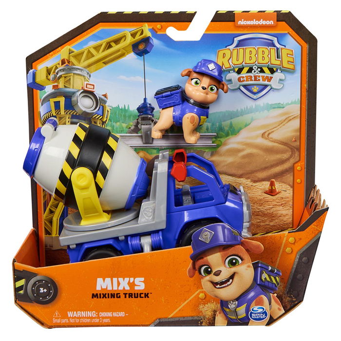 Spin Master Paw Patrol Vehículo Clásico Mix Rubble 6066540 Spin Master Paw Patrol Vehículo Clásico Mix Rubble 6066540