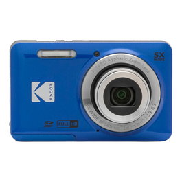 Kodak PIXPRO Friendly Zoom FZ55 - Cámara Digital Compacta 16 MP, Sensor CMOS, Zoom Óptico 5x, Video Full HD 1080p, Color Azul