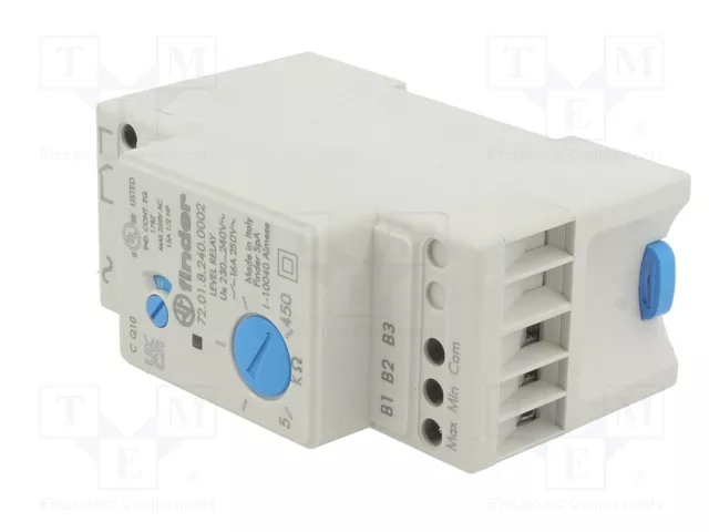 FINDER Relé de monitorización de nivel para líquido conductivo FINDER Relé de monitorización de nivel para líquido conductivo