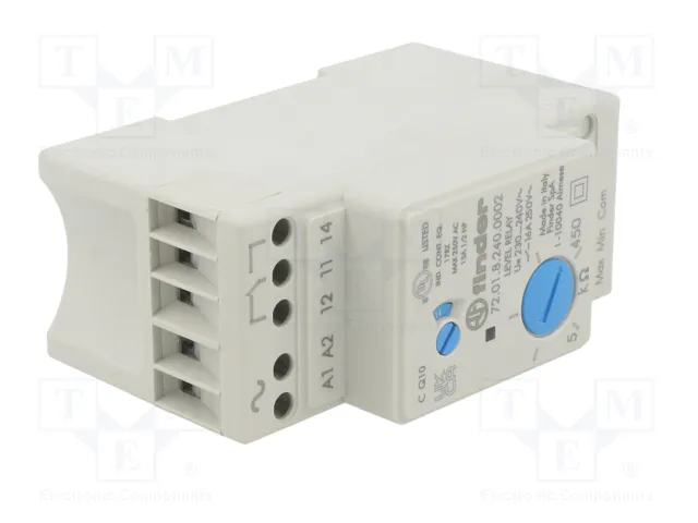 FINDER Relé de monitorización de nivel para líquido conductivo FINDER Relé de monitorización de nivel para líquido conductivo