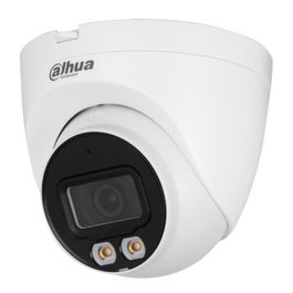 Dahua DH-IPC-HDW2249TP-S-LED-0280B Cámara IP Turret Lite WizSense Serie 2 2MP Inteligencia Artificial Full Color Starlight 2.8mm Blanca IP67 IK10