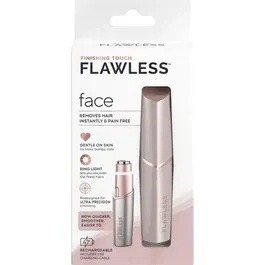 Flawless Finish FL5010724544471 Eliminador de Pelusa Facial Recargable para un Rostro Impecable