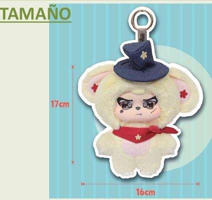 Niinno Grumpy Crew Blind Box Peluche Sorpresa 14x9x20cm Coleccionable 7 Colores