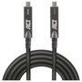 ACT USB-C 3.2 Gen2 Active Optical Cable (AOC) de 3m para paneles táctiles, vídeo, datos y alimentación